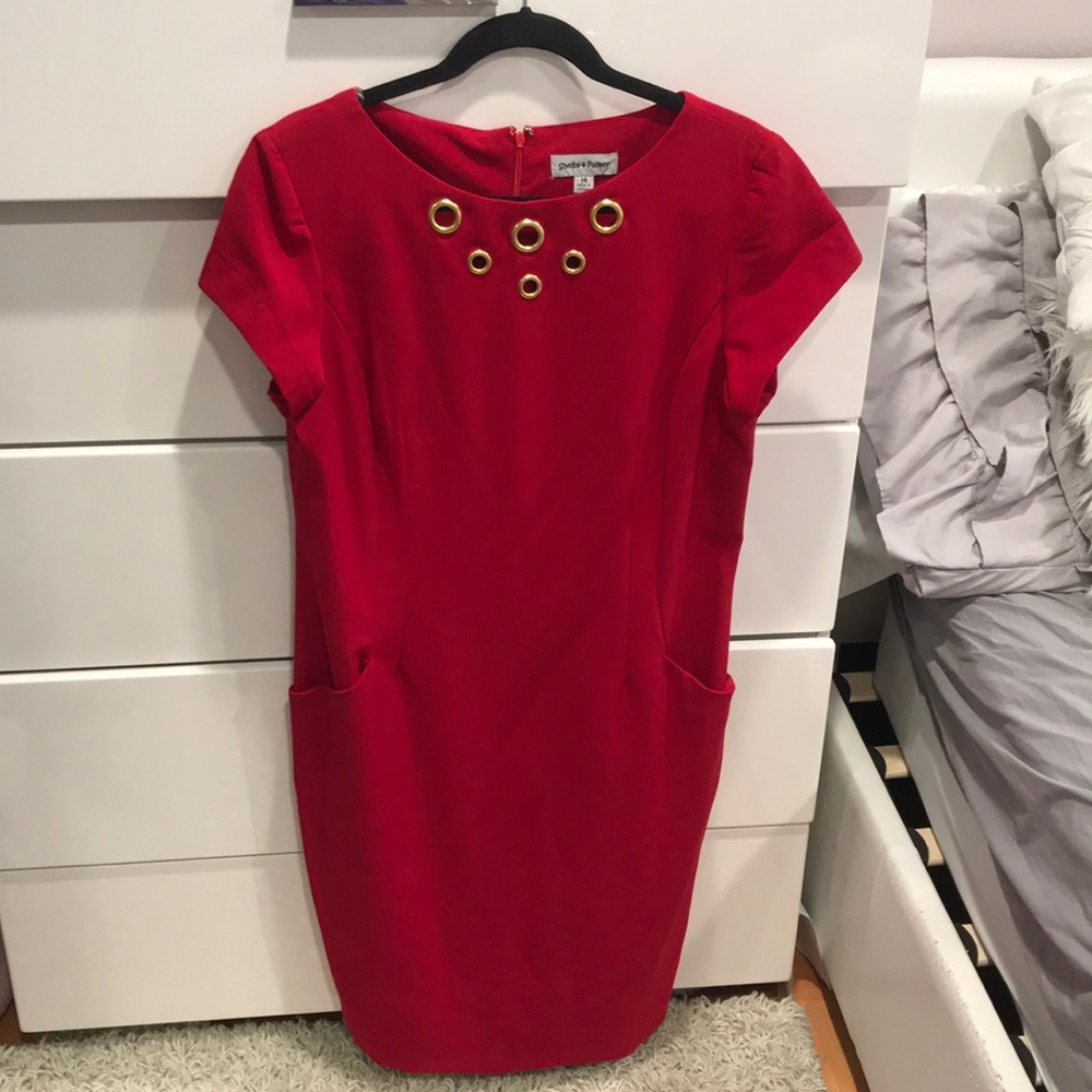 Red dress